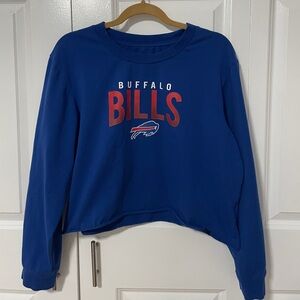 Like new Buffalo Bills cropped long sleeve